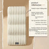 A roll of white striped rabbit plush non-slip sponge climbing stairs for pets