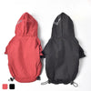 Abrigo impermeable con capucha para perro