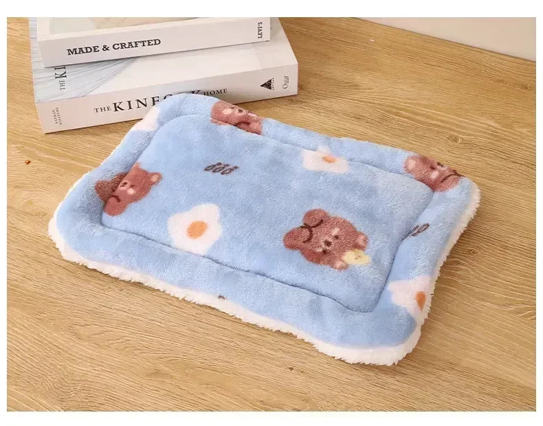 حصيرة سرير ناعمة للحيوانات الصغيرة: أرانب، هامستر، خنزير غينيا