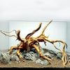 Natural Aquarium Driftwood Tree Stump Decor for Fish Tanks and Reptile Habitats