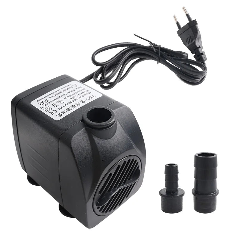 Submersible Water Pump for Water Gardens, Hydroponics, and Fountains