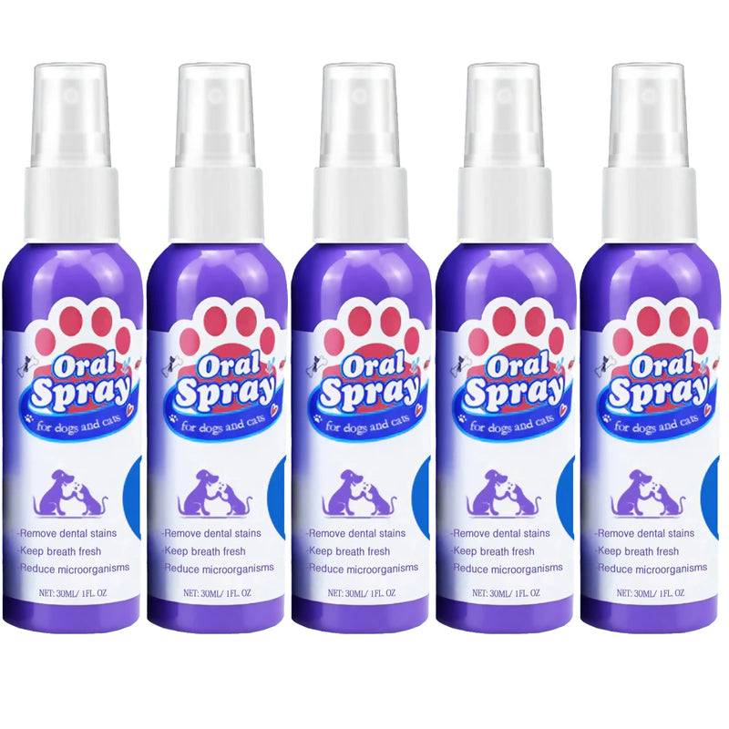 Spray Dentaire pour Animaux : HALEINE FRAÎCHE