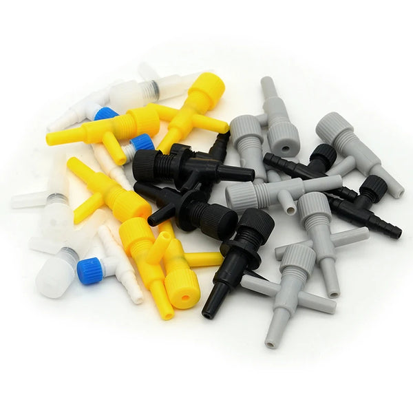 Valves de Régulation de Débit d'Air pour Aquarium (Lot de 10)