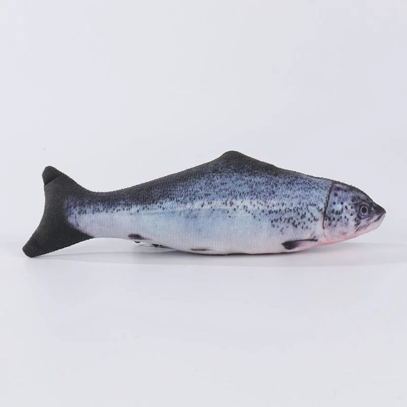 Plüsch-Katzenspielzeug - Fischdesign