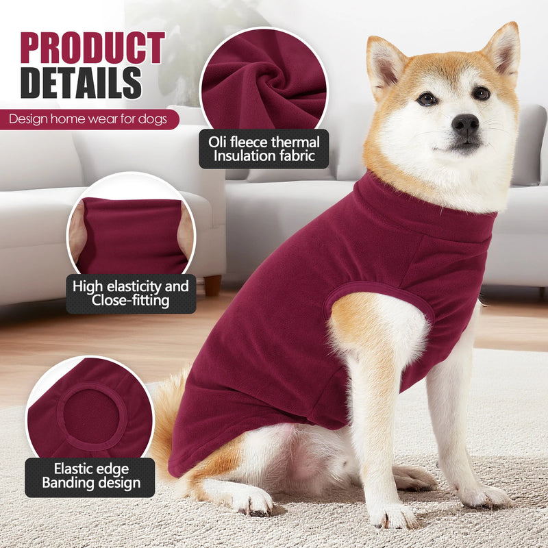 Suéter de Felpa Suave para Perro