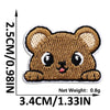 Cat Embroidered Iron-On Patch – Cute Pocket-Sized Appliqué for Clothing & Crafts