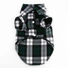 British Style Plaid Pet Shirt Jacket for Small Dogs and Kittens