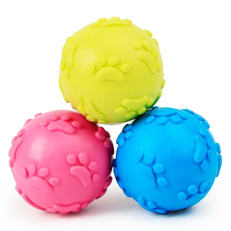 Durable Chew Toy for Small Dogs with Teeth-Cleaning Spikes