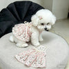 Sakura Princess Floral Dog Dress for Small Breeds
