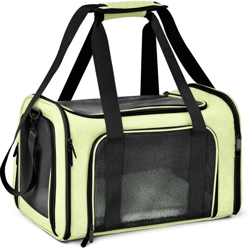 Soft-Sided Pet Carrier Backpack for Cats and Small Dogs