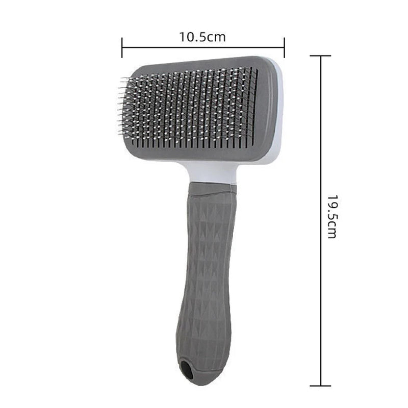 Self-Cleaning Pet Grooming Brush