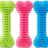 Bone-Shaped Dog Chew Toy for Teeth Cleaning and Training