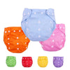 Eco-Friendly Reusable Cotton Cloth Diapers with Adjustable Fit