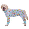 Cartoon Print Cotton Pajamas for Medium and Large Dogs