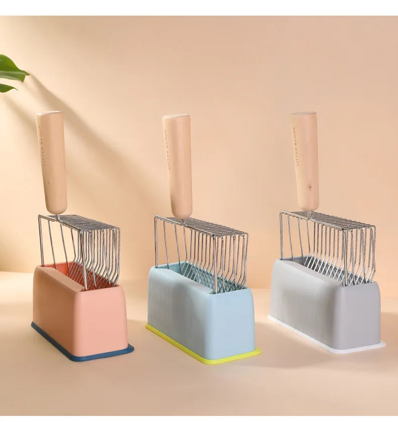 Soporte para Pala de Arena con Base