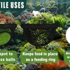 3-in-1 Floating Cave, Hammock, and Feeding Ring for Betta Fish and Shrimp