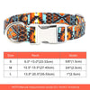 Personalisierte Nylon-Hundehalsband mit graviertem ID-Plättchen