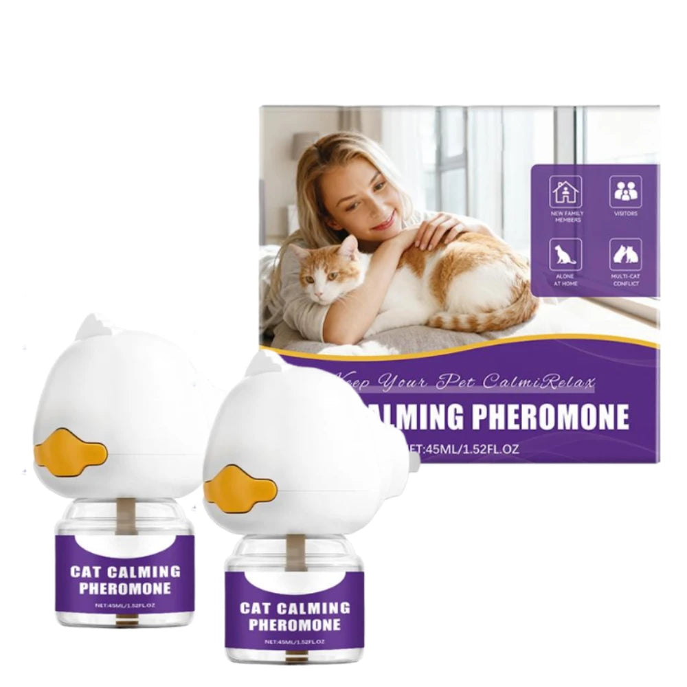 Cat Pheromone Diffuser – Calming Plug-in for Anxiety & Stress Relief