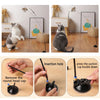 Jouet Interactif pour Chat avec Plumes et Baguette