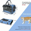 Breathable Mesh Cat & Small Dog Travel Carrier Bag