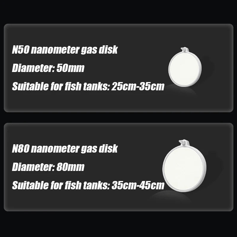 Aquarium Air Stone Disc Diffuser for Fish Tanks & Hydroponics
