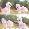 Vestido de Princesa Floral para Perro