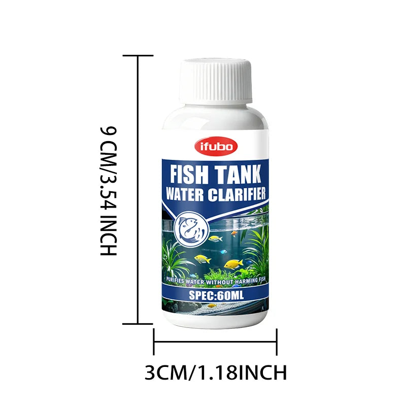 Aquarium Water Clarifier – Fast-Acting Cloudy Water Treatment