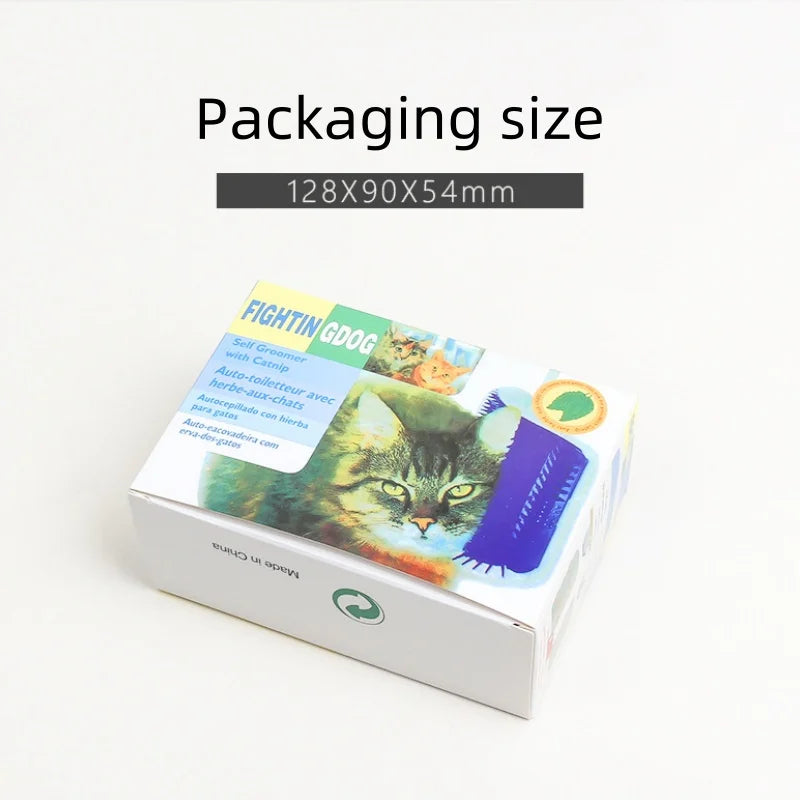 Auto-lisseur d'angle pour chat avec catnip intégré