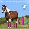 Breathable Mesh Fly Boots for Horses (Set of 4)