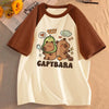 Camiseta Gráfica de Capibara