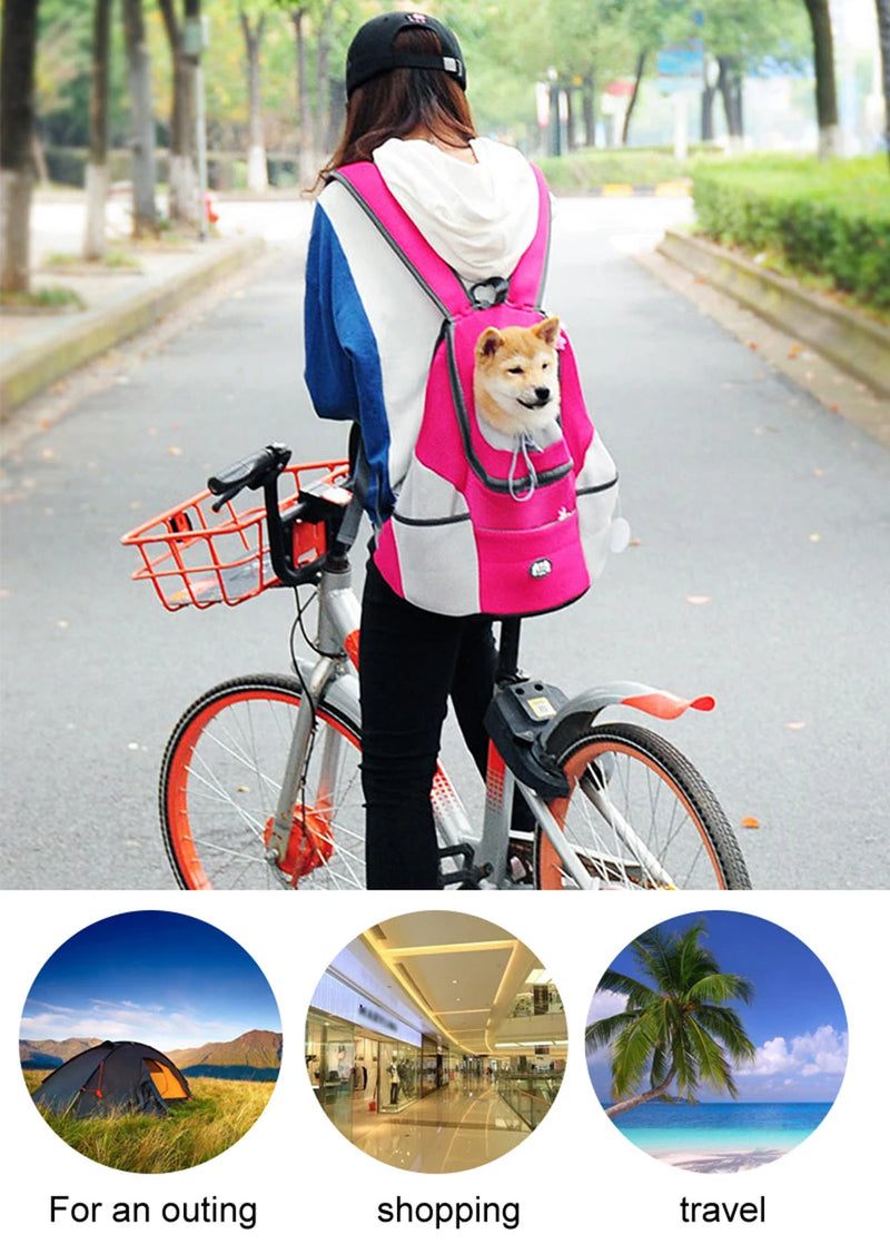 Sac à dos transporteur pour petits chiens