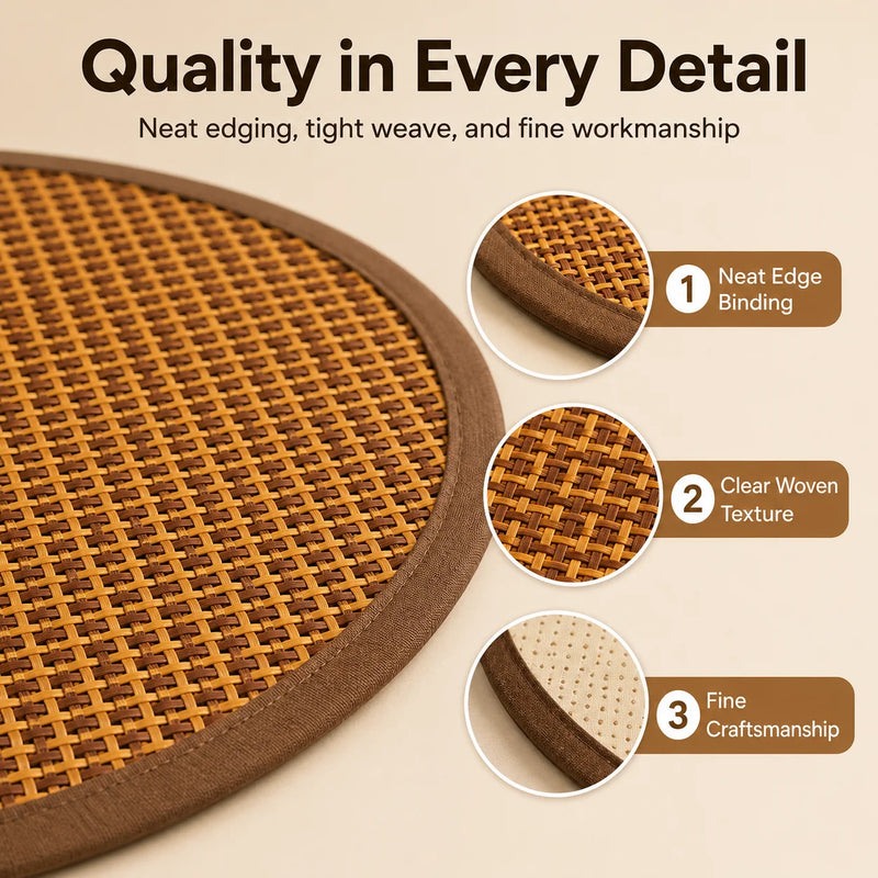 Round Woven Pet Cooling Mat