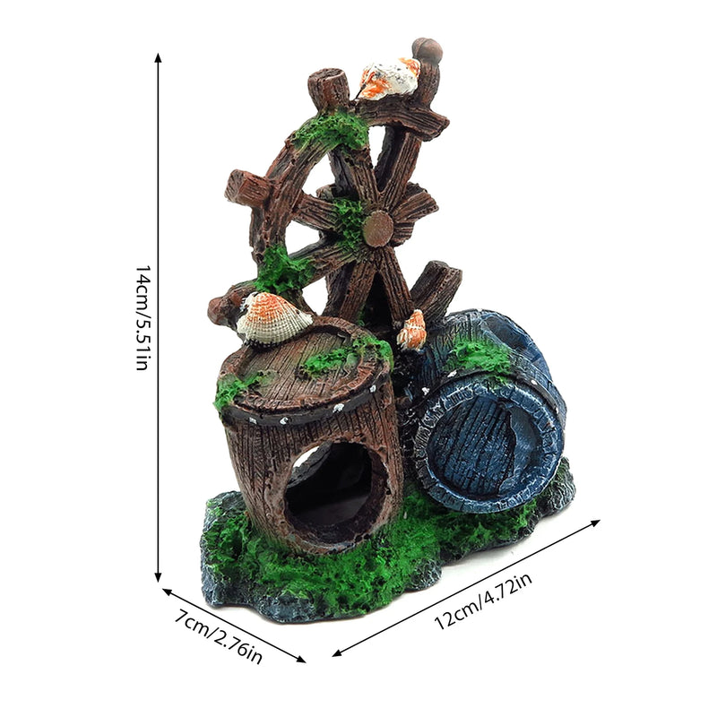 Artificial Bridge Aquarium Decor - Resin Landscape Ornament