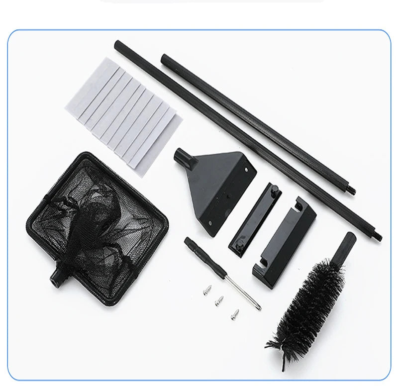 Racleur de verre d'aquarium extensible