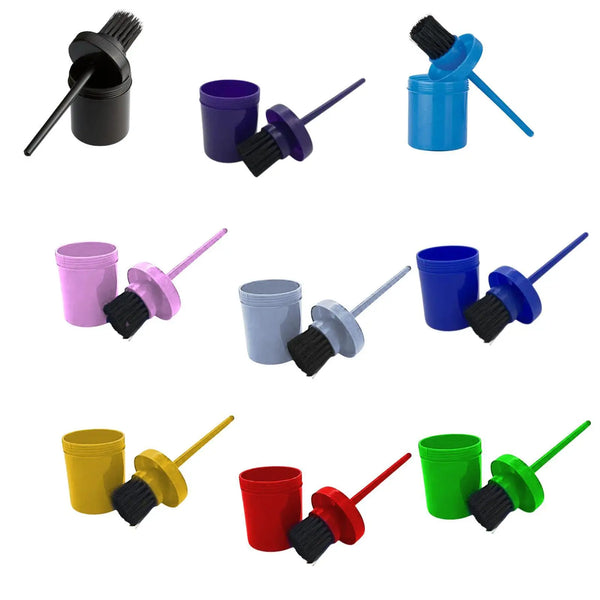 Brosse à sabots de cheval ergonomique avec distributeur de graisse intégré