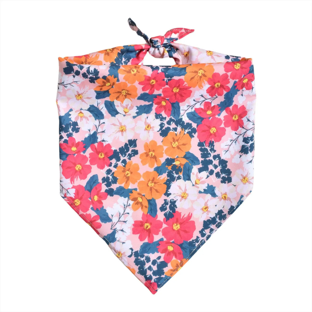 Floral Dog Bandanas with Adjustable Fit