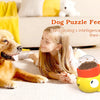 Interactive Treat Dispenser Dog Toy – Cute Yellow Duck Puzzle Feeder