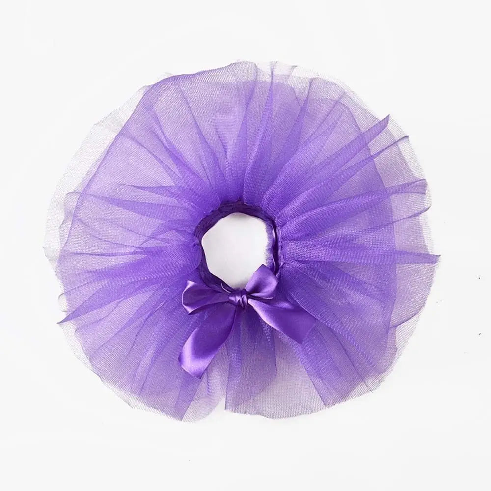 Tulle Tutu Dog Skirt for Small Breeds