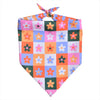Floral Dog Bandanas with Adjustable Fit