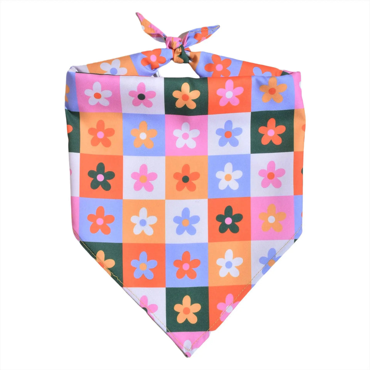 Floral Dog Bandanas with Adjustable Fit