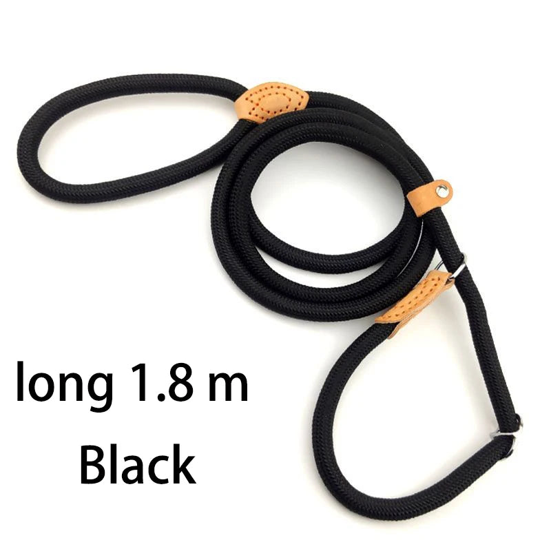 Verstellbare Nylon-Hundeleine mit Geschirr