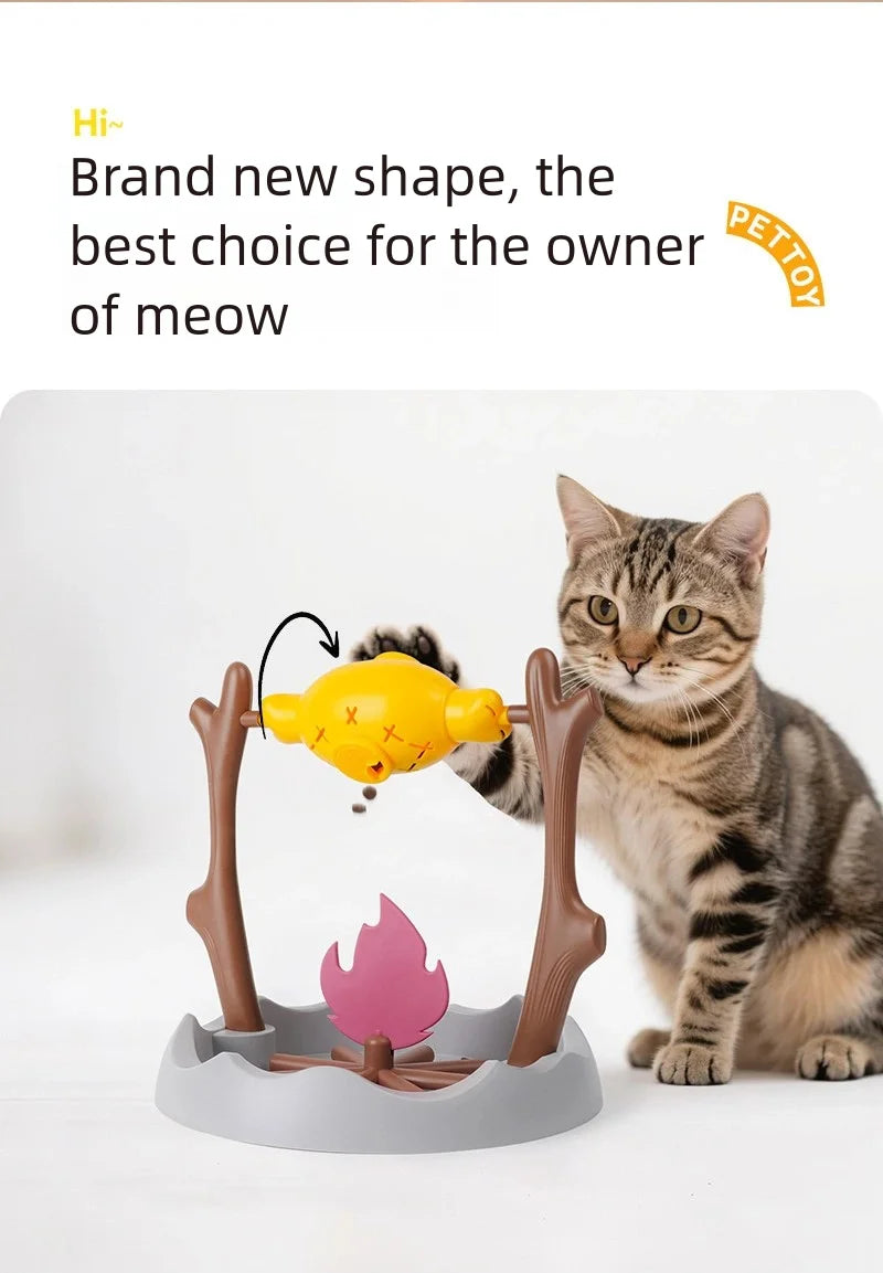 Juguete Interactivo Dispensador de Premios para Gatos y Perros