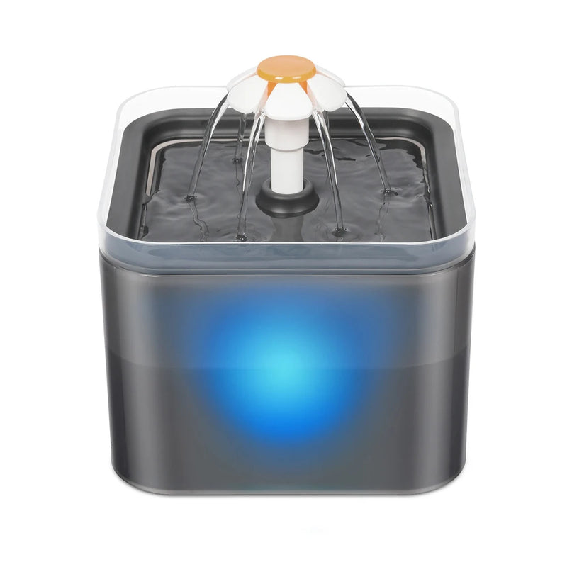 Fuente de Agua para Mascotas de 2L con Indicador LED