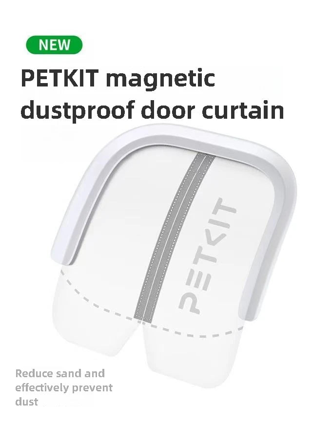 Magnetischer staubdichter Vorhang für intelligente Katzentoiletten