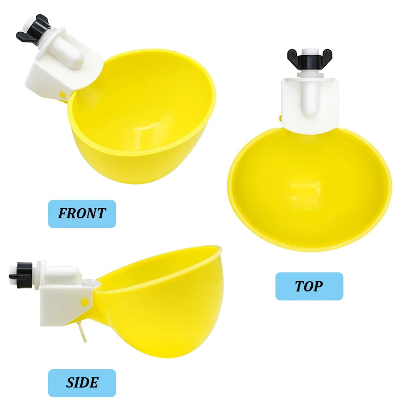 Automatic Poultry Waterer Cups (6-Pack)