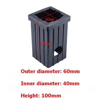 Durable Hollow Plastic Sleeve for Fitness Equipment Pipes