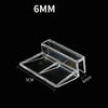 4Pcs Acrylic Fish Tank Lid Clip Bracket Set 6-12mm