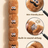 Squeaky Sausage Plush Chew Toy for Dogs