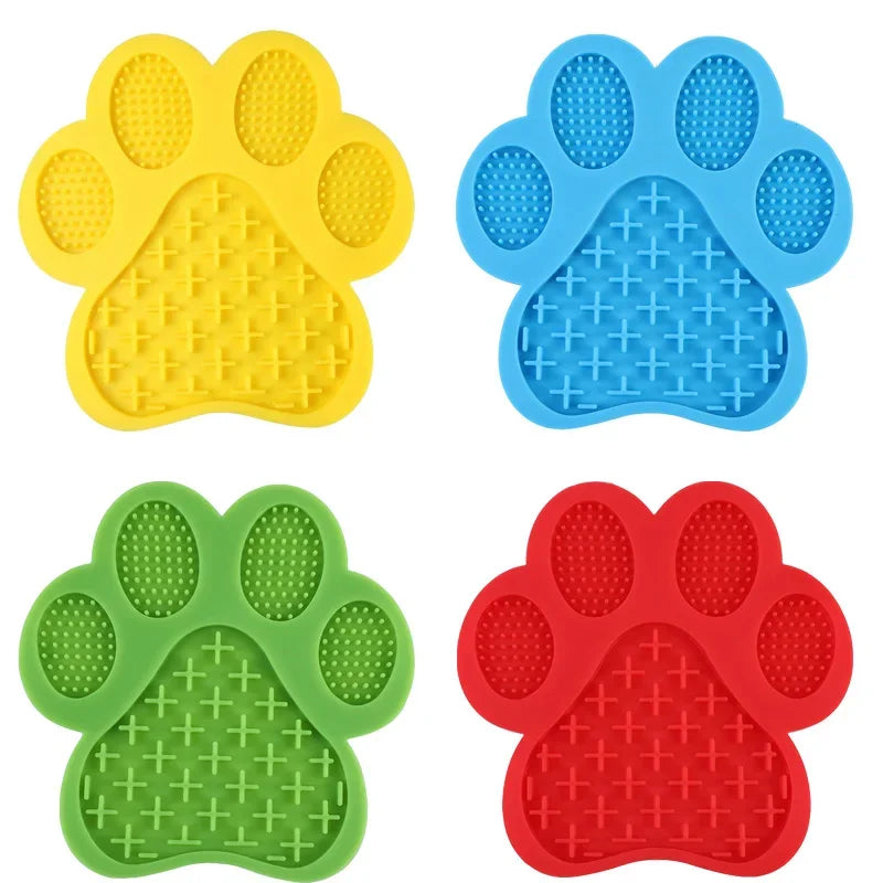 Silicone Pet Licking Mat with Suction Cups