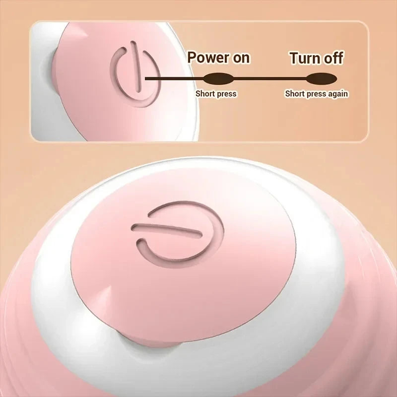 Smart Motion-Activated Cat Toy Ball